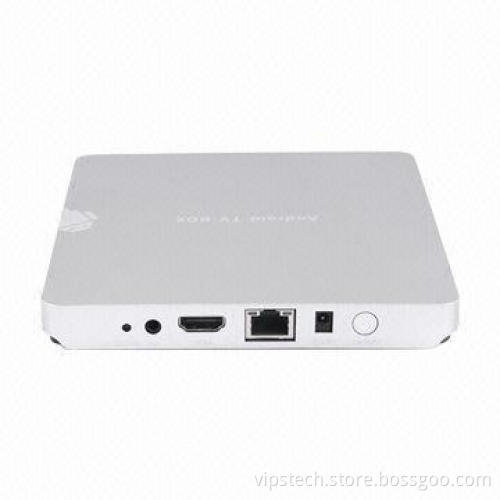 Android-based TV set-top box with 10/100M network port, connect USB device externally